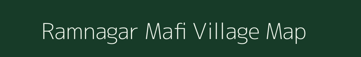 Ramnagar Mafi village map in Uttar Pradesh