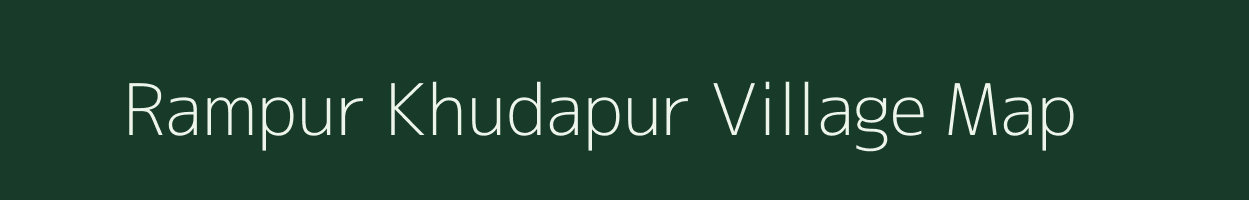 Rampur Khudapur village map in Uttar Pradesh