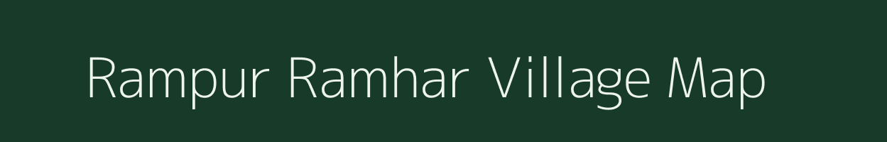Rampur Ramhar village map in Bihar