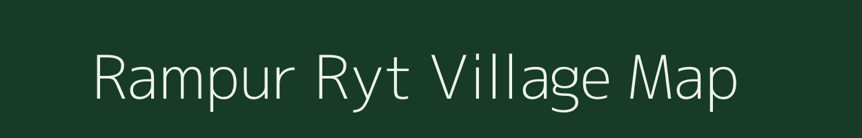 Rampur Ryt village map in Madhya Pradesh