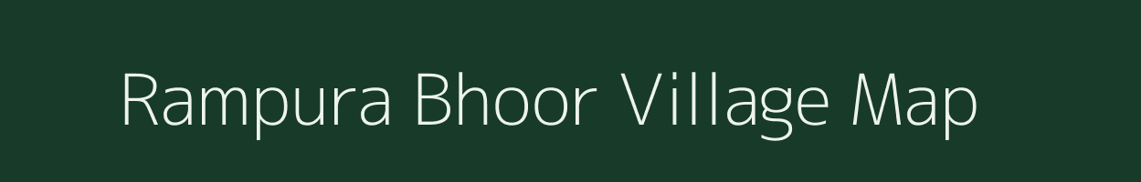 Rampura Bhoor village map in Uttar Pradesh