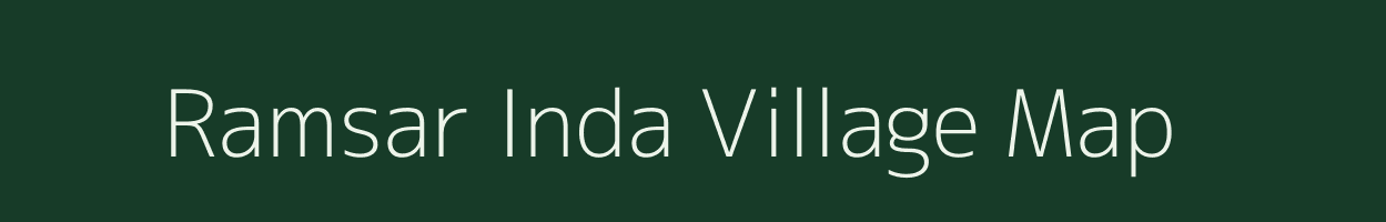 Ramsar Inda village map in Rajasthan