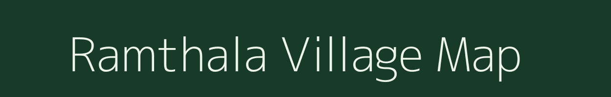 Ramthala village map in Rajasthan