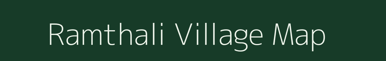 Ramthali village map in Rajasthan