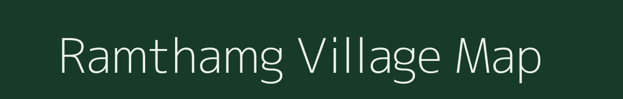 Ramthamg village map in Sikkim