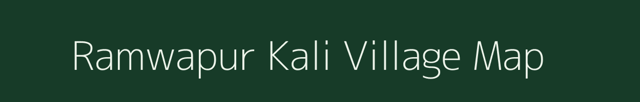 Ramwapur Kali village map in Uttar Pradesh
