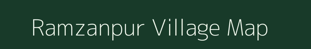Ramzanpur village map in Uttar Pradesh