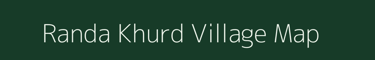 Randa Khurd village map in Uttar Pradesh