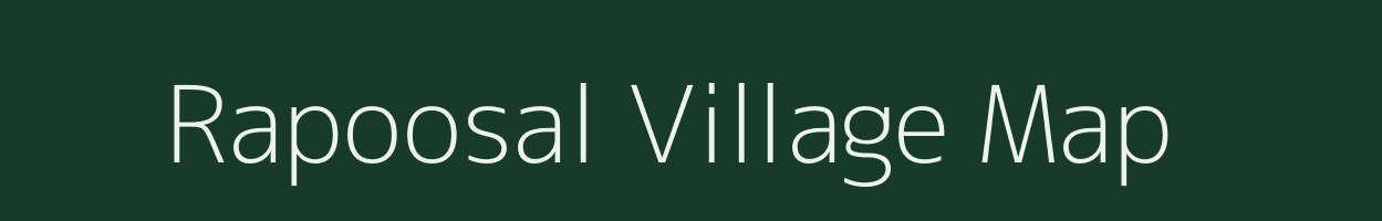 Rapoosal village map in Tamil Nadu