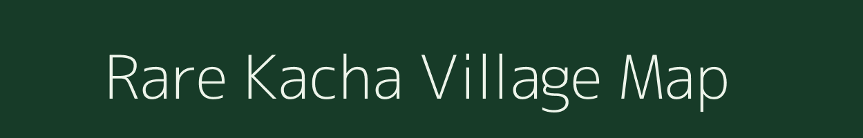 Rare Kacha village map in West Bengal