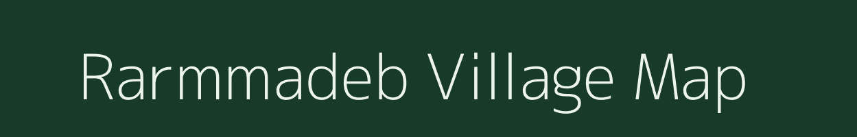 Rarmmadeb village map in West Bengal