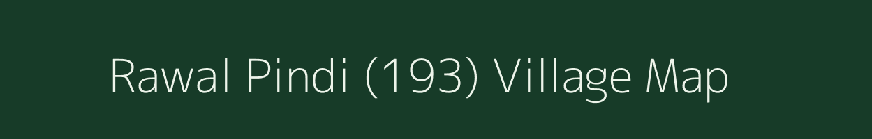 Rawal Pindi (193) village map in Punjab