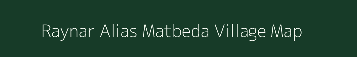 Raynar Alias Matbeda village map in Chhattisgarh