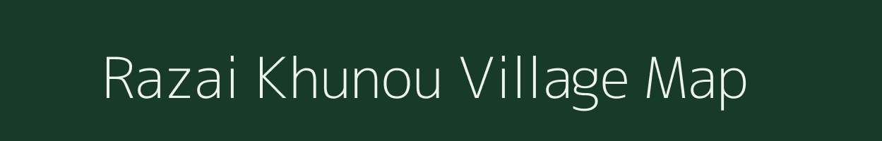 Razai Khunou village map in Manipur