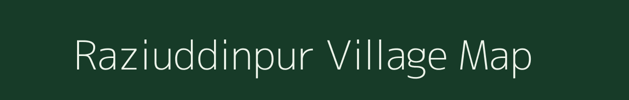 Raziuddinpur village map in Bihar