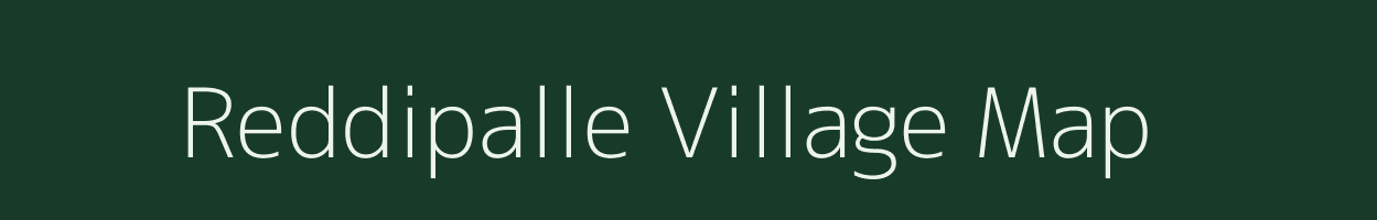 Reddipalle village map in Andhra Pradesh