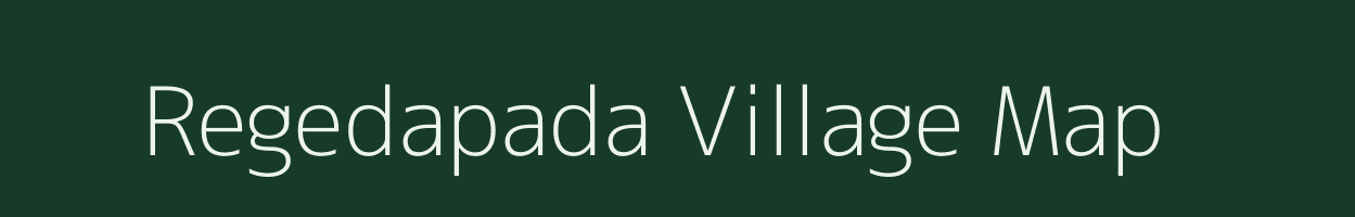 Regedapada village map in Odisha
