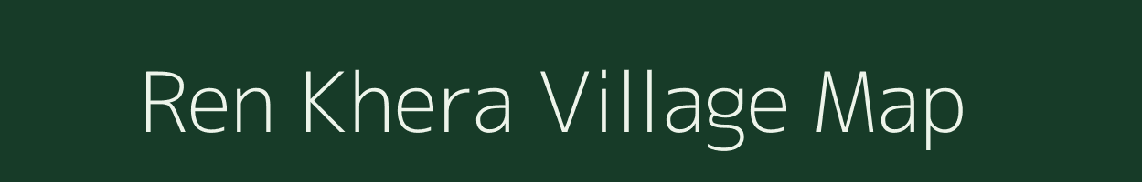 Ren Khera village map in Rajasthan