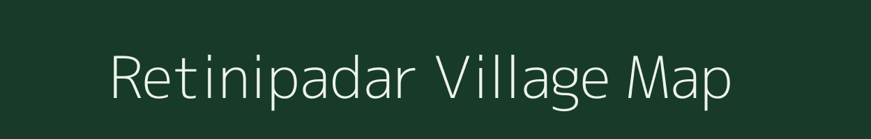 Retinipadar village map in Odisha