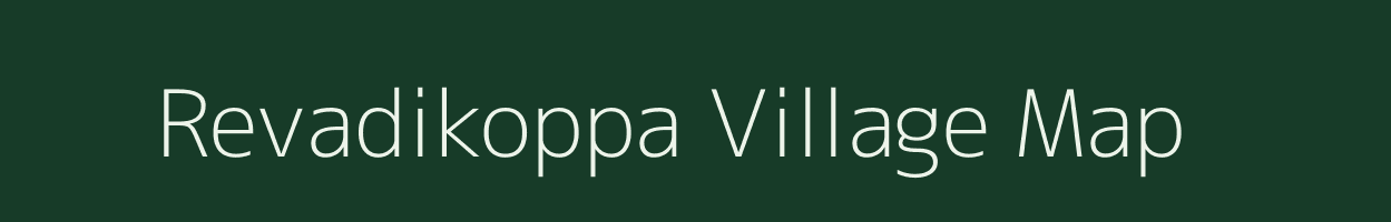 Revadikoppa village map in Karnataka