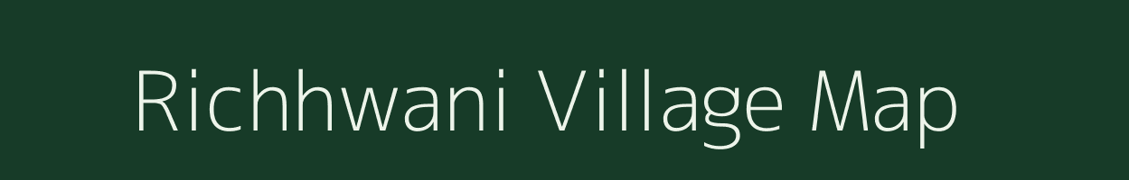 Richhwani village map in Rajasthan
