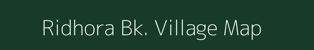 Ridhora Bk. village map in Maharashtra