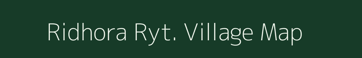 Ridhora Ryt. village map in Madhya Pradesh