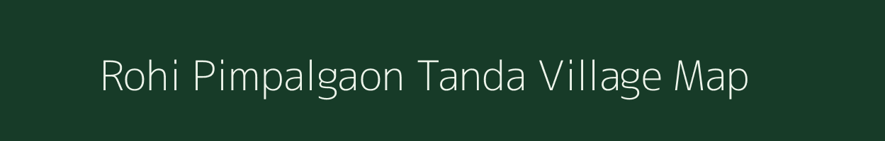 Rohi Pimpalgaon Tanda village map in Maharashtra