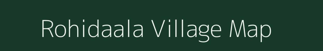 Rohidaala village map in Rajasthan