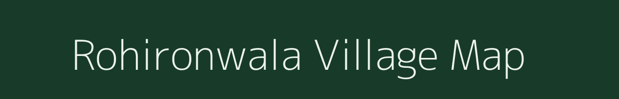 Rohironwala village map in Rajasthan