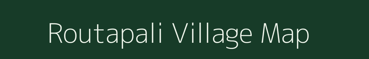 Routapali village map in Uttarakhand