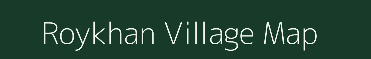 Roykhan village map in West Bengal