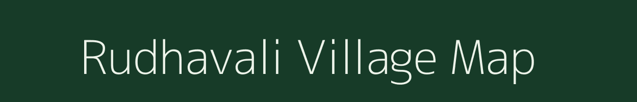 Rudhavali village map in Uttar Pradesh