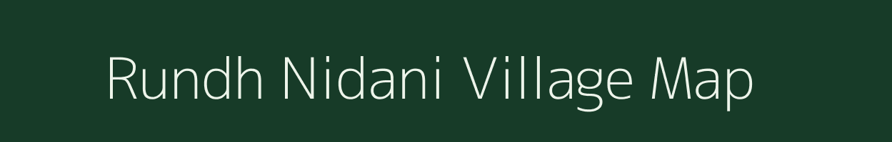 Rundh Nidani village map in Rajasthan