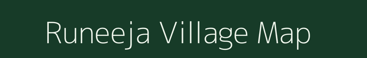 Runeeja village map in Rajasthan