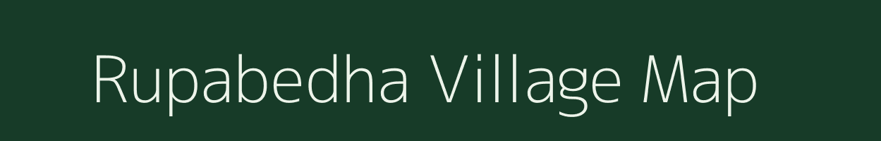 Rupabedha village map in Odisha