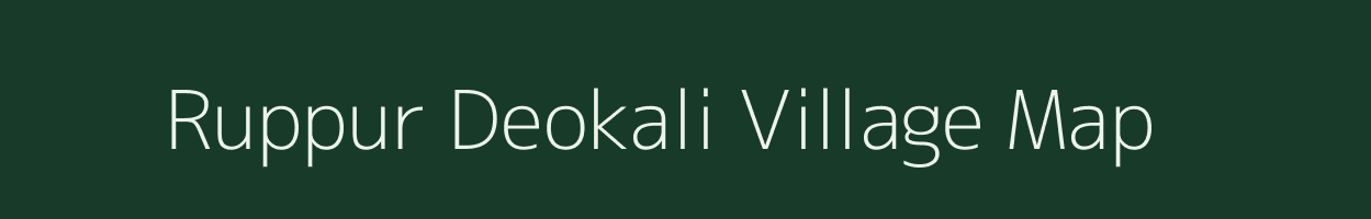 Ruppur Deokali village map in Uttar Pradesh