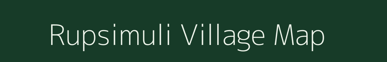 Rupsimuli village map in West Bengal