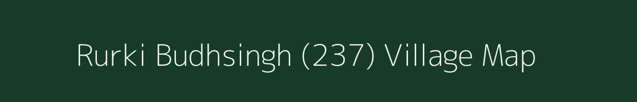 Rurki Budhsingh (237) village map in Punjab