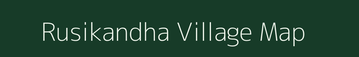 Rusikandha village map in Odisha