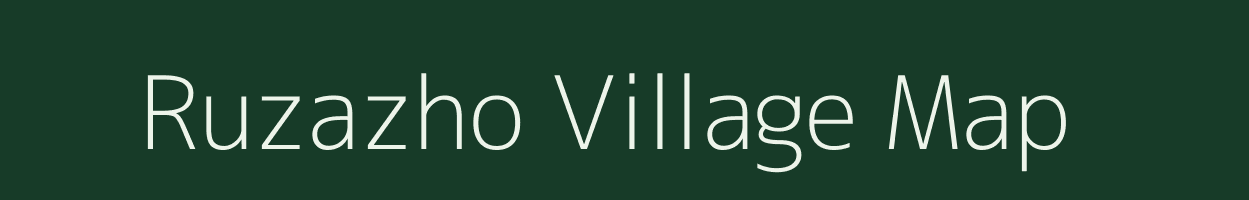 Ruzazho village map in Nagaland