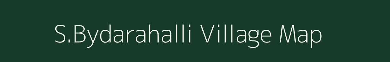 S.Bydarahalli village map in Karnataka