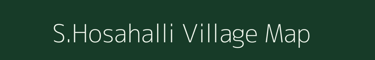 S.Hosahalli village map in Andhra Pradesh