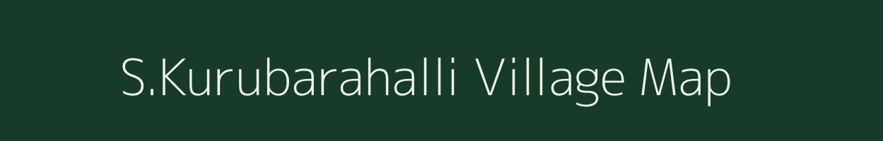 S.Kurubarahalli village map in Karnataka