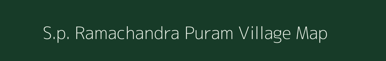 S.p. Ramachandra Puram village map in Andhra Pradesh