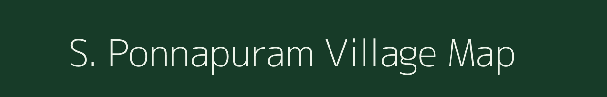 S. Ponnapuram village map in Tamil Nadu