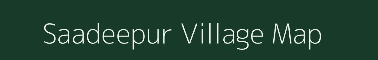 Saadeepur village map in Uttar Pradesh