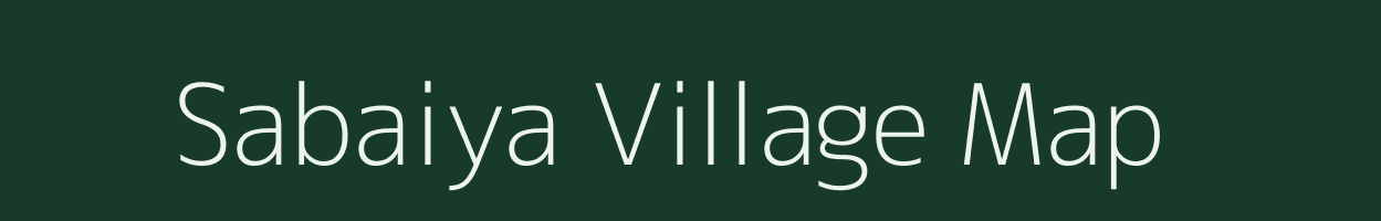 Sabaiya village map in Jharkhand