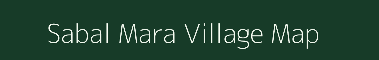 Sabal Mara village map in West Bengal