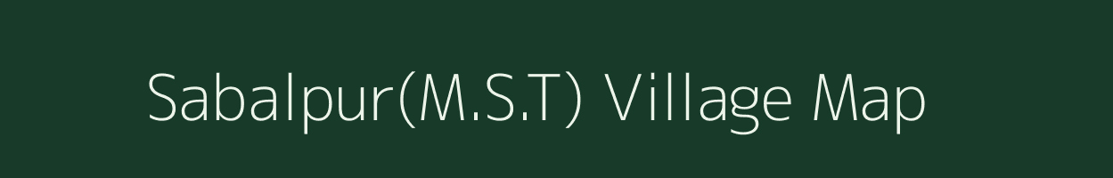 Sabalpur(M.S.T) village map in Uttar Pradesh